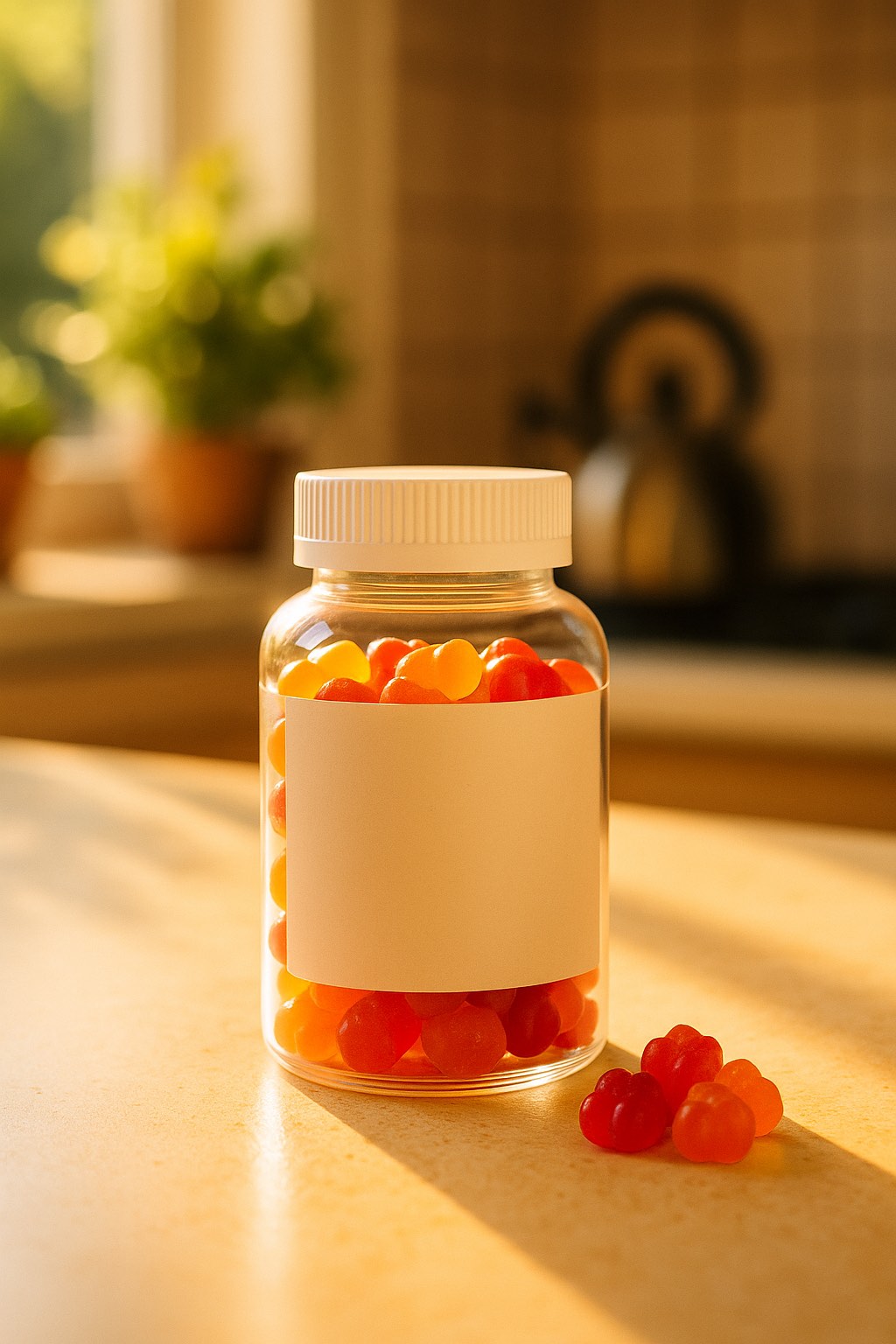 After: refreshed gummies ad — CTR up